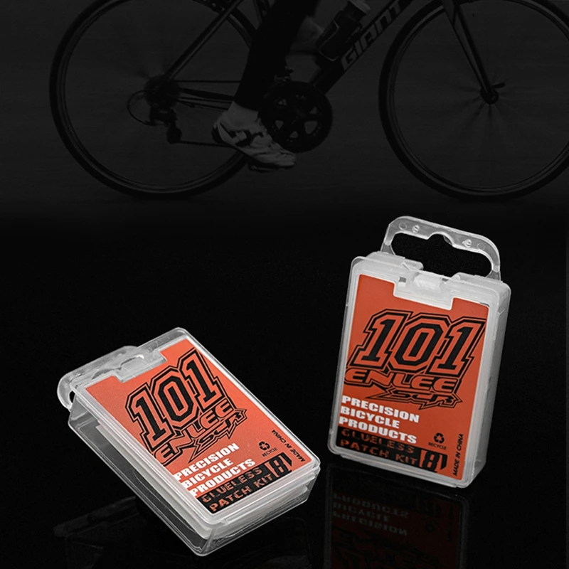 ENLEE New Bike Bicycle Flat Tire Repair Kit Tool Set Kit Patch Rubber Portable Fetal Best Quality Cycling