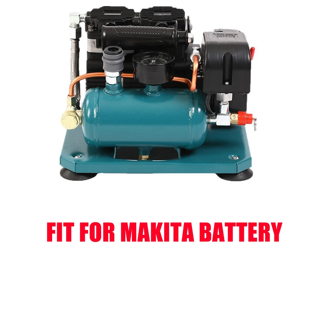 Fit for Makita bin 1.5L Portable Air Compressor Brushless Wireless Air Pump Silent inflating tires Portable mini high-pressure