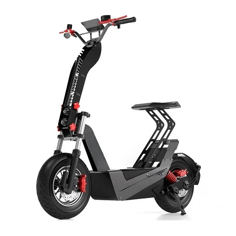 Electric scooter High power 150KM off-road tires Foldable scooter Driving portable scooter