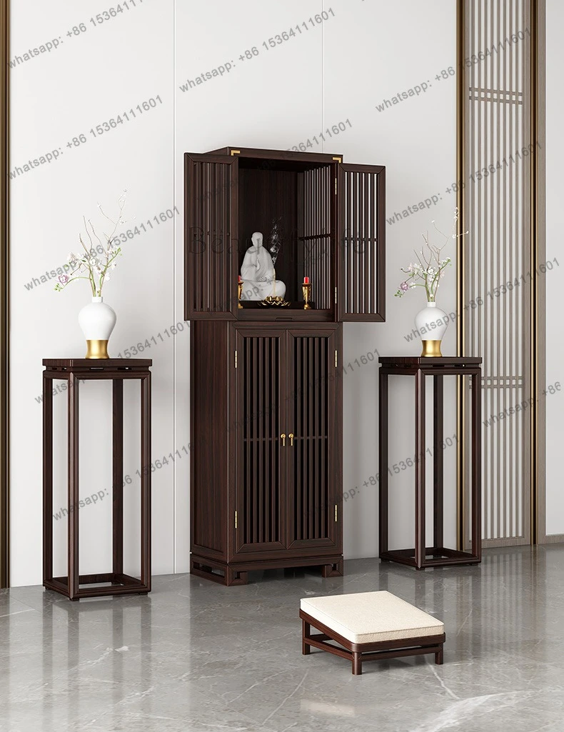 PG Clothes Closet Buddha Cabinet Altar Altar Simple God of Wealth Cabinet with Door Shrine Customization