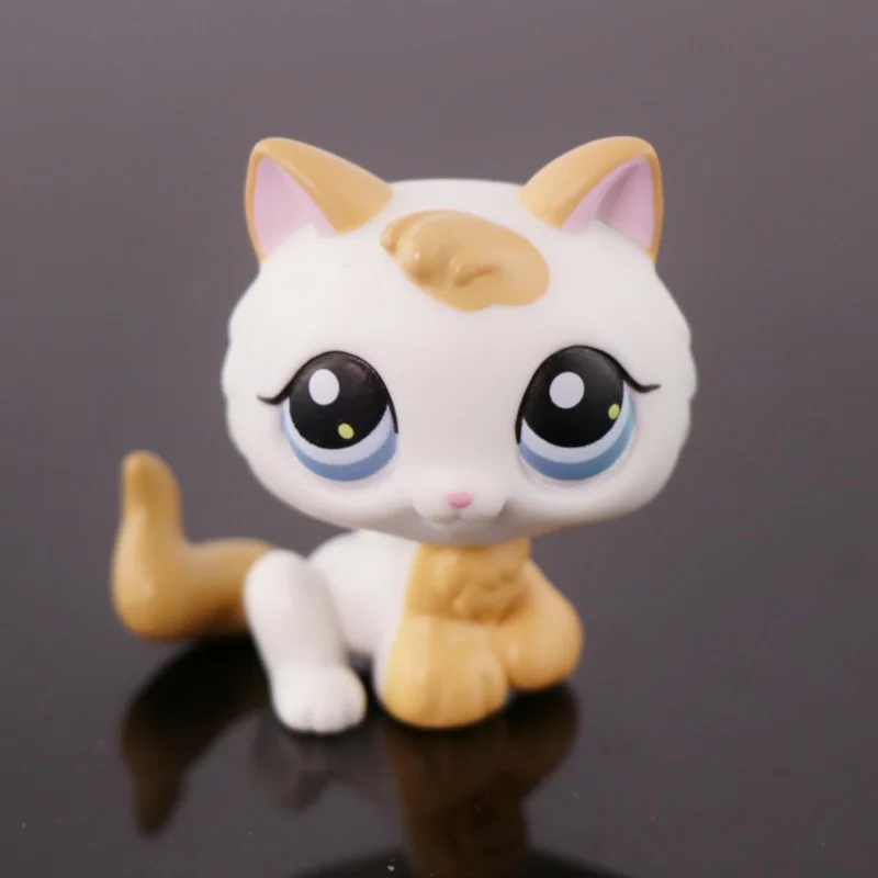 LPS Mini Pet Shop Bobble Head Cute Toy Kitten 062 Children's Gift for Boy and Girl
