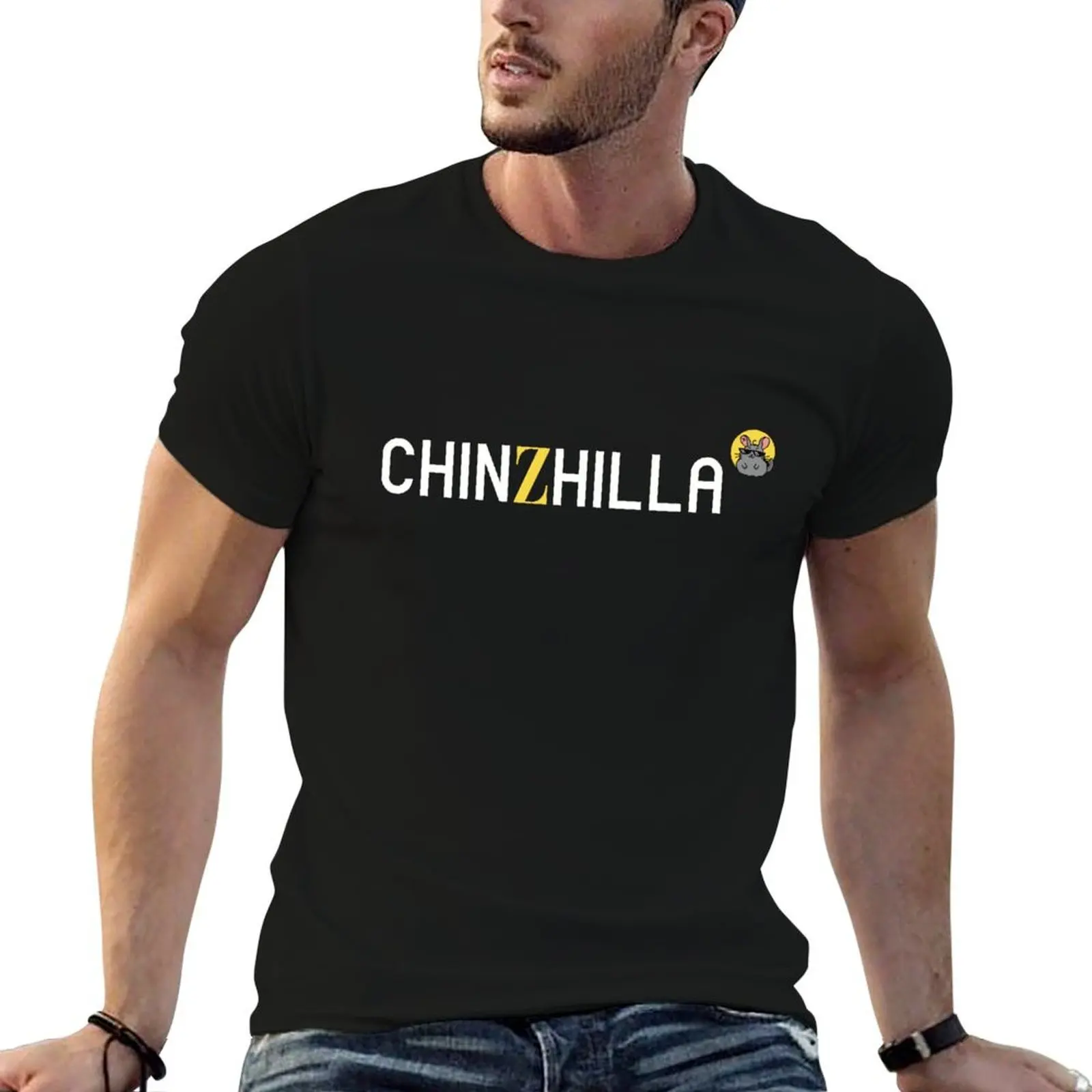 Chinzhilla My School President Logo Fan Shirt T-Shirt man graphic t shirt cotton t shirt pack anime t shirts oversize T-shirt
