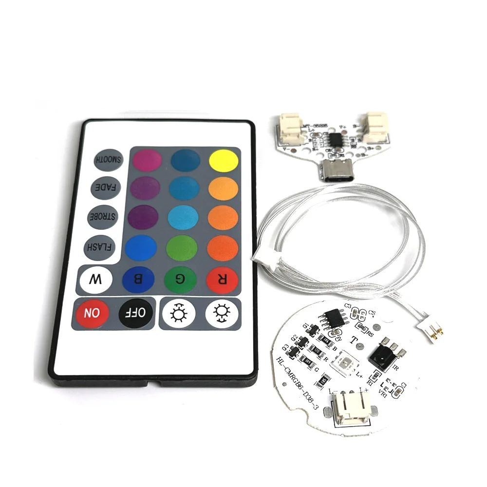 Type-C Table Lamp Circuit Board USB Charging Led Touch Small Night Lamp Control Module With Remote Control Charging Protection