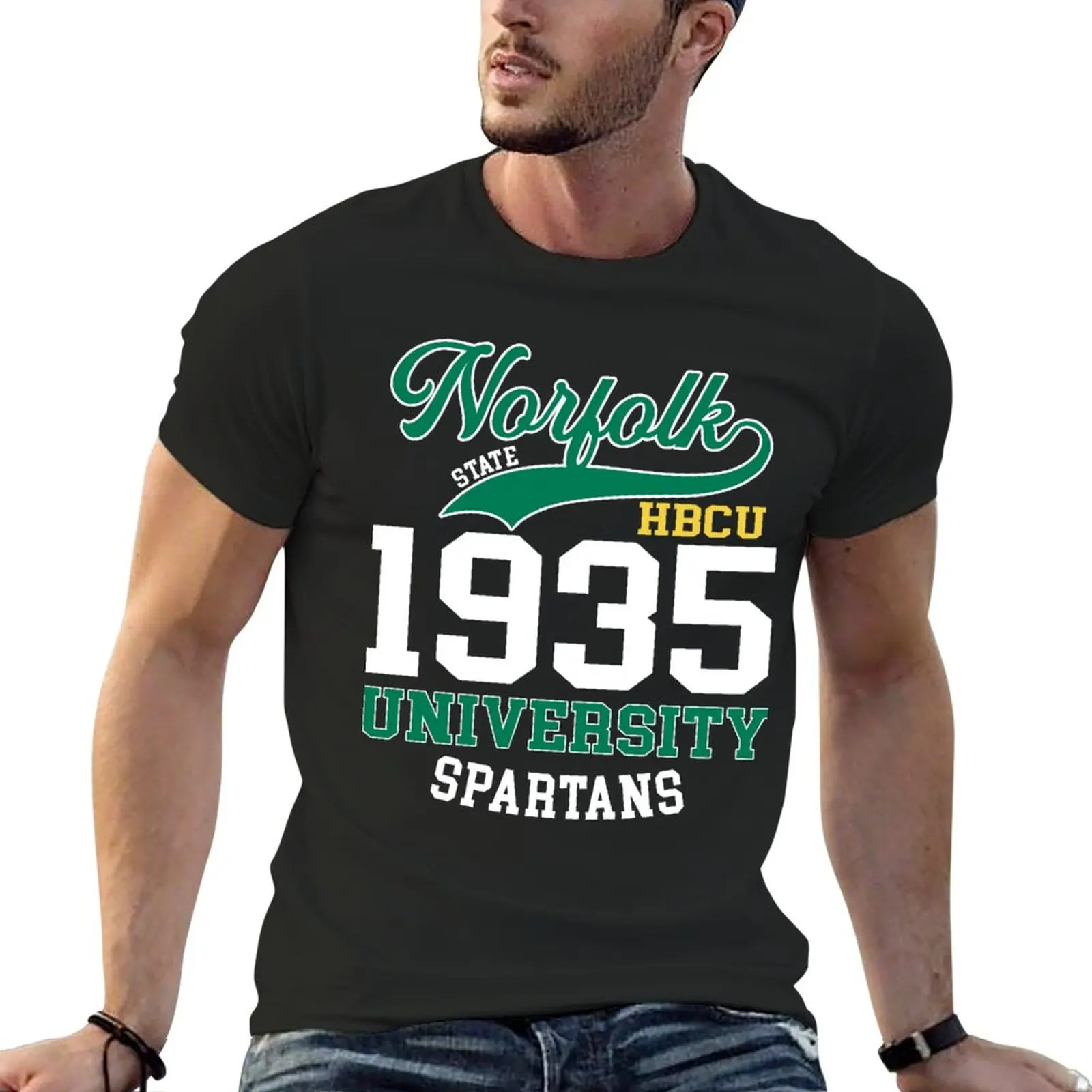 Norfolk my Hbcu proud love University State Spartans T-Shirt funny t shirts summer top plain t-shirt mens graphic t-shirts anime