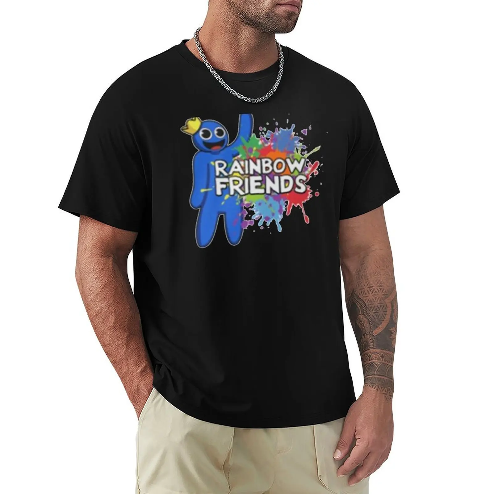 Rainbow Friends T-Shirt summer shirt Funny t-shirts mens graphic t-shirts hip hop