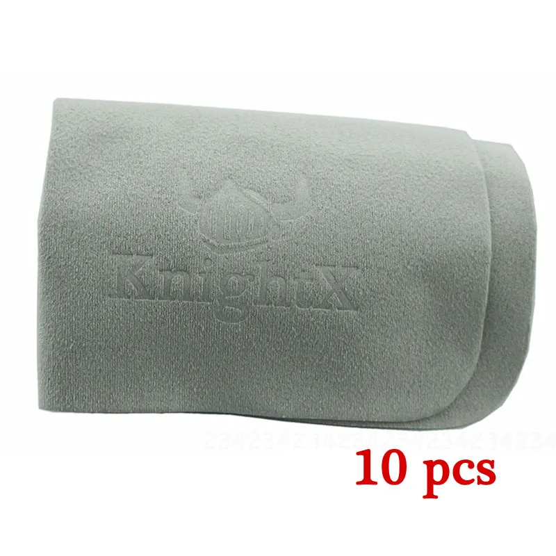 KnightX 10pcs Microfiber Glasses Cleaning Cloth Lens Cloth For Camera Lens UV CPL Phone Screen Cleaning Wipes