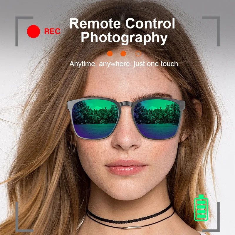 Ai smart bluetooth glasses offline translation photo video call translation sunglasses a10 audio glasses