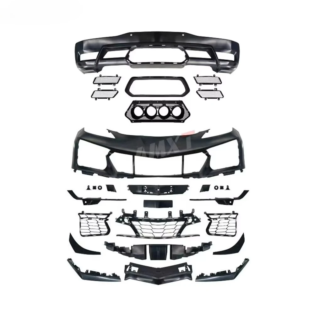 Front Bumper Rear Bumper High Quality Fast Delivery Prepreg Dry Carbon Fiber Body Kits for  Corvette C8