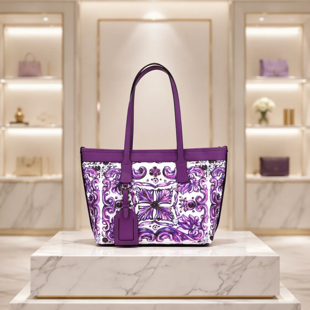 Fashion Printed Handbag Women Quality Ladies Shoulder Bag Large Capacity Female Tote Bag Designer Beach Bag Trending Supplier