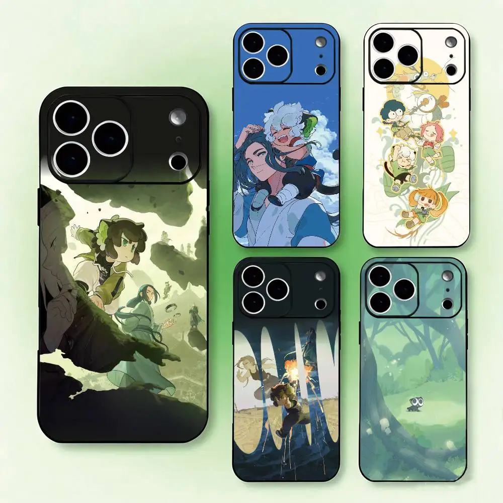 The Legend of Luo Xiaohei Phone Case For iPhone 17, 16,15,14,13,12,11 Plus,Pro Max, Others Soft Black Cover