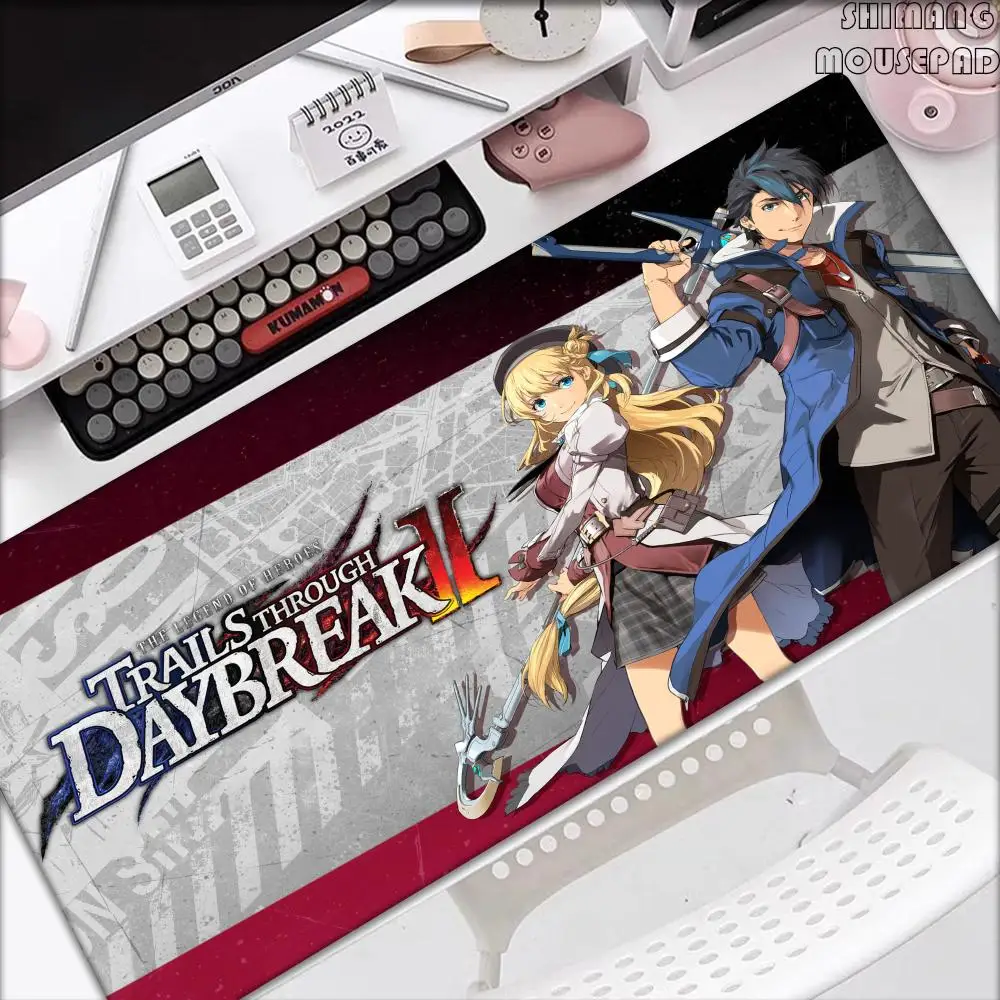 The Legend of Heroes Trails through Daybreak 2 Mouse Pad Anime game mause pads cs lol XXL Home HD Computer Desk Mats Carpet Gam