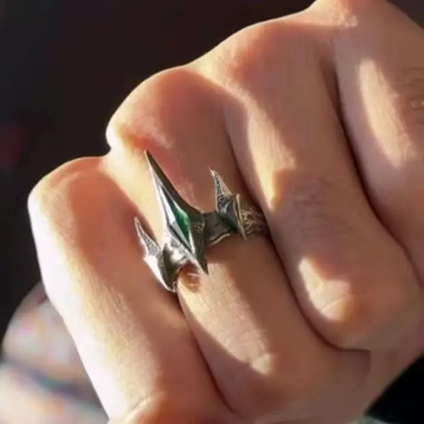 New Isurd Commemorative Peripheral Accessory Ring League of Legends Broken King Adjustable Ring Sylus Y2k Fashion Toys Anime