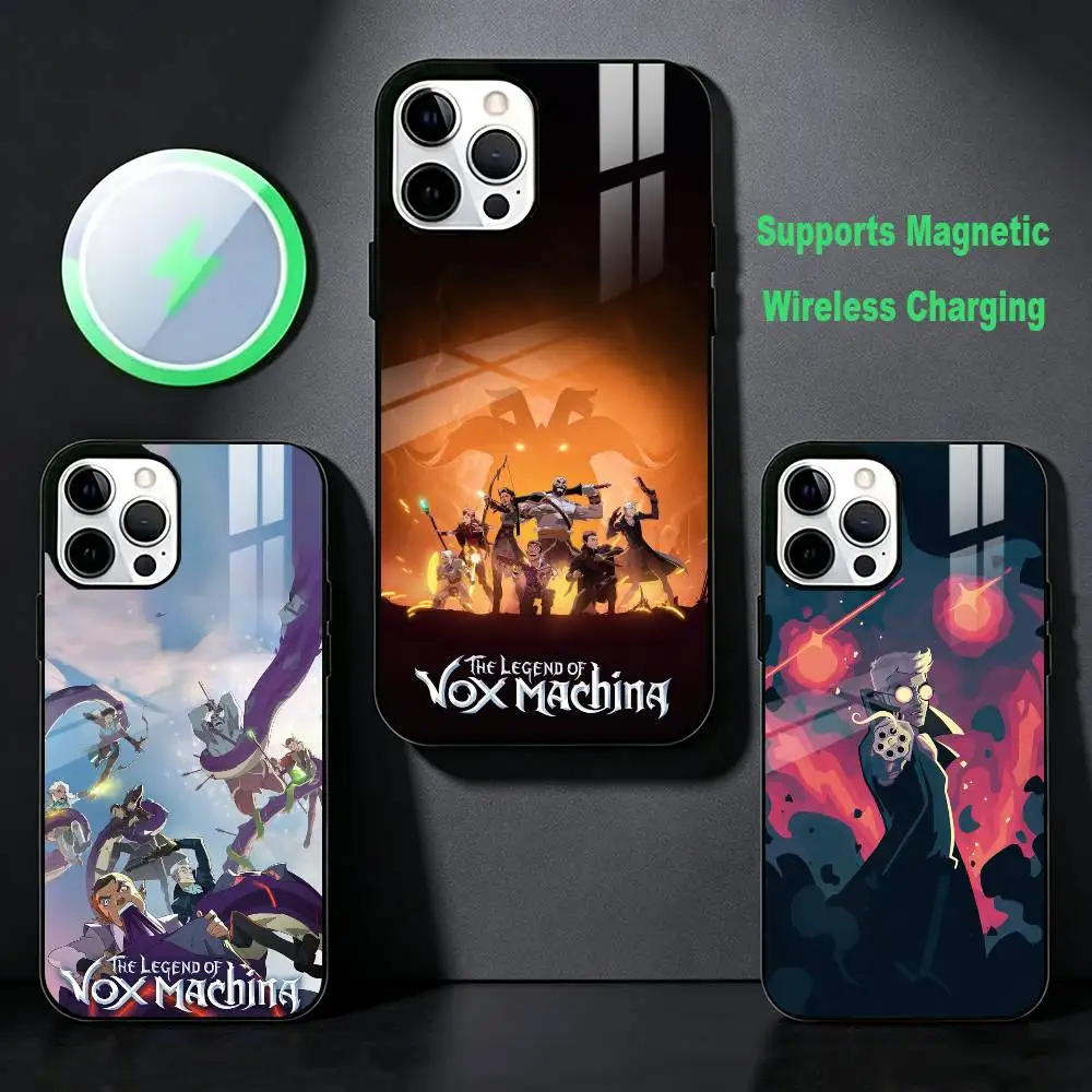 T-The Legend Of Vox M-Machina S4 Phone Case For iPhone 17,16,15,14,13,12,Plus,Pro,Max for Magsafe Magnetic Wireless Charging