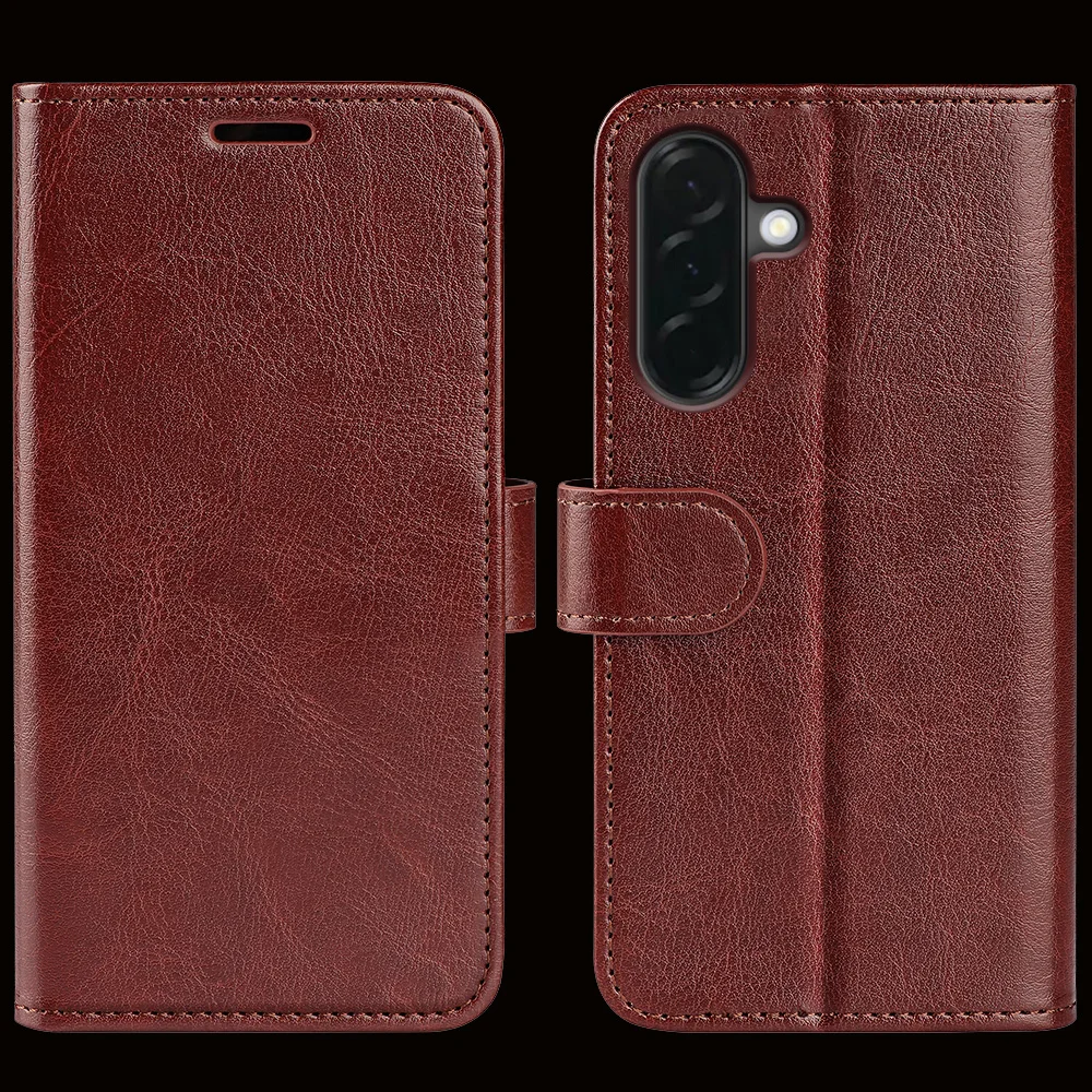 Flip Leather Cover Case For Samsung Galaxy A27 M36 A57 A37 A07 A17 A06 A26 A36 A16 M16 M55 C55 A55 A35 A05s A34 A54 Phone Case