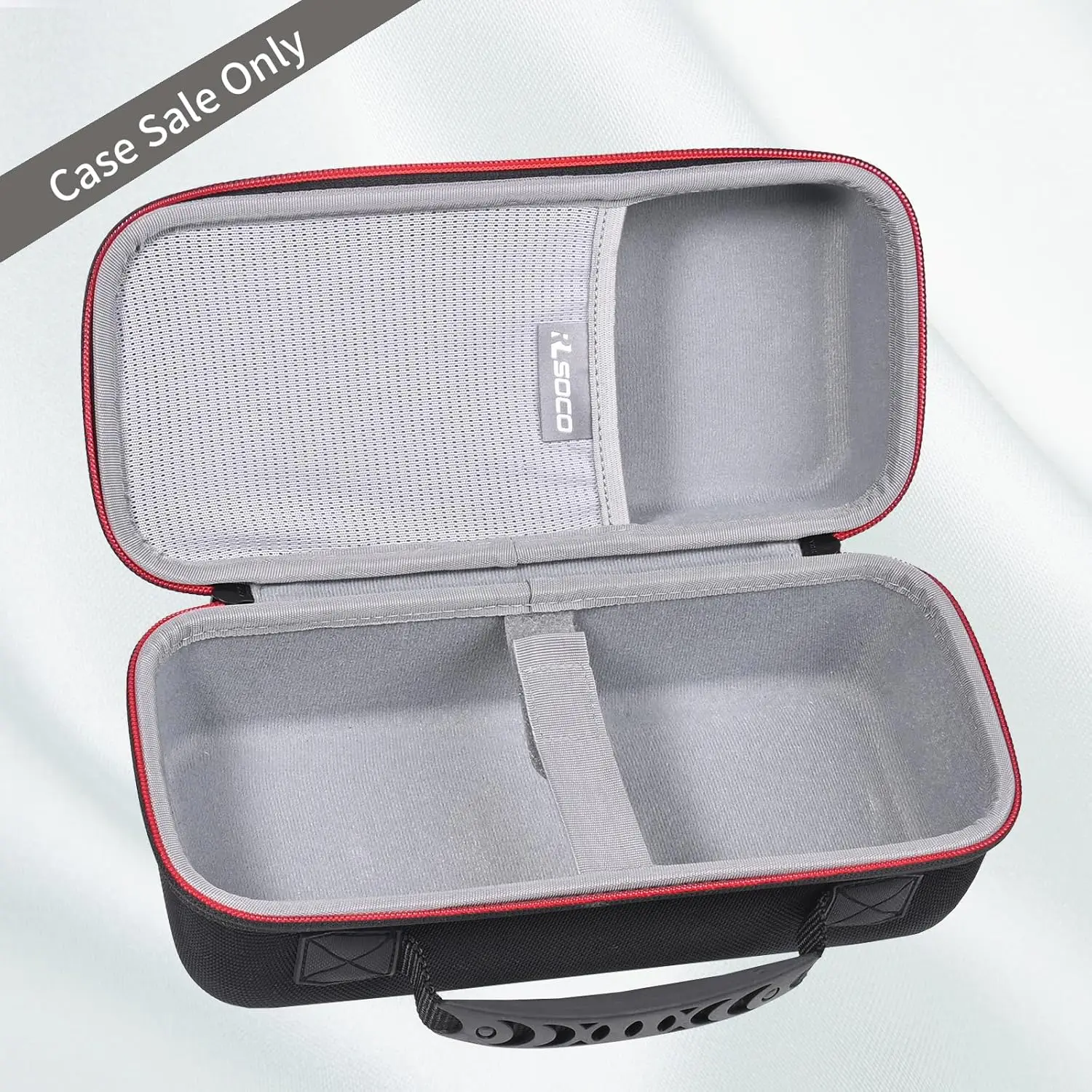 RLSOCO Hard Case for FIFINE USB/XLR & Rode PodMic Cardioid Dynamic Broadcast Microphone | Compact Design with YKK Zipper & Scrat