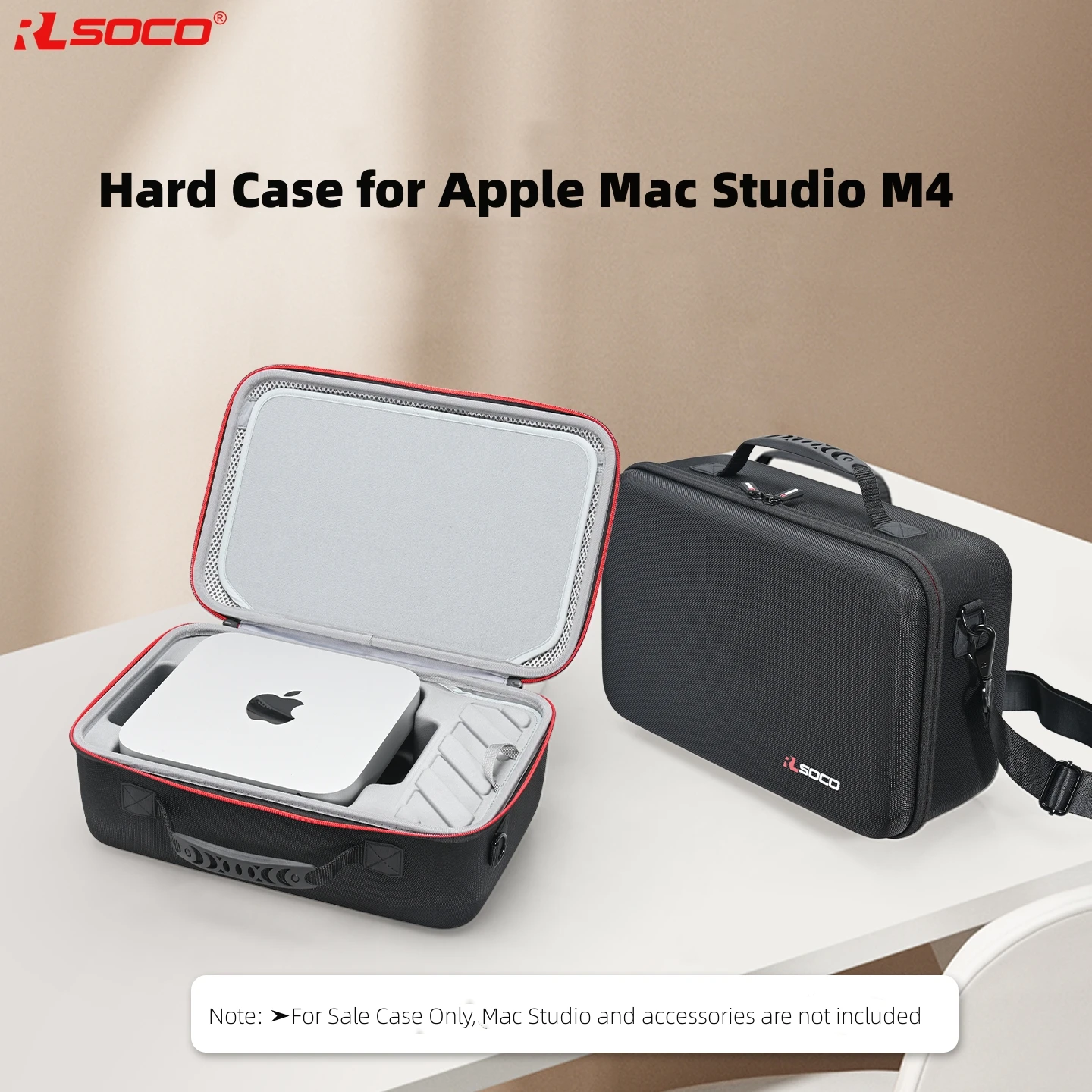 RLSOCO Hard Case for Apple Mac Studio M4/M3/M2/M1 (Max/Ultra)