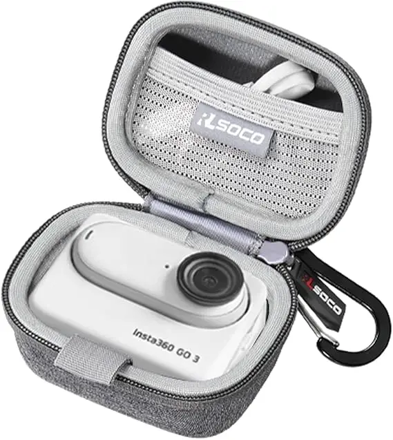 RLSOCO Hard Case for Insta360 GO 3S/GO 3 4K Tiny Portable Vlogging Camera