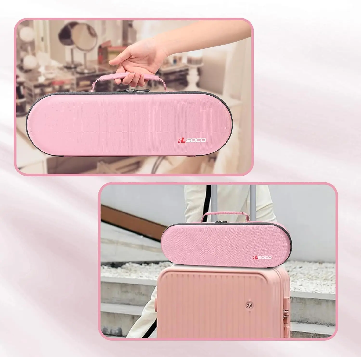 RLSOCO Carrying Case for Dyson Supersonic r™ Hair Dryer Curly+Coily HD17 (Case Only)