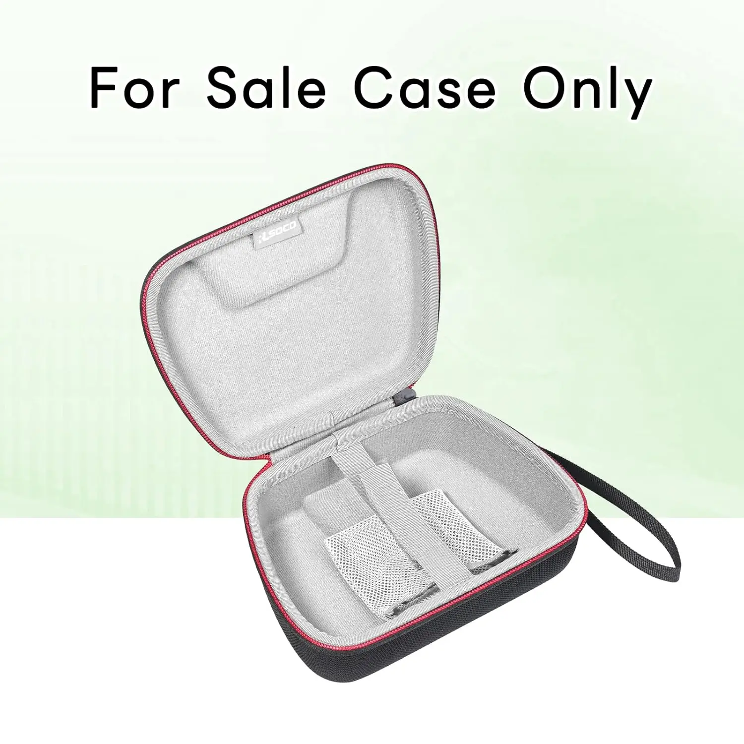 RLSOCO Hard Case for Nintendo Switch 2 Pro Switch Pro Controller | Compact Design with YKK Zipper & Scratch Protection Black