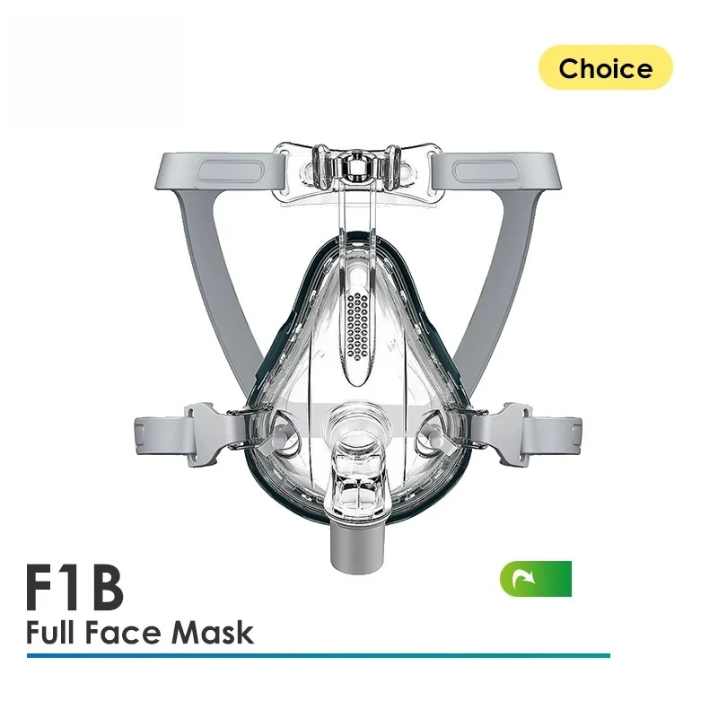 BMC CPAP F1B Full Face Mask Auto CPAP APAP BiPAP Full Face Mask For Anti Snoring Apnea Sleep Aiding OSAHS OSAS CPAP Mask