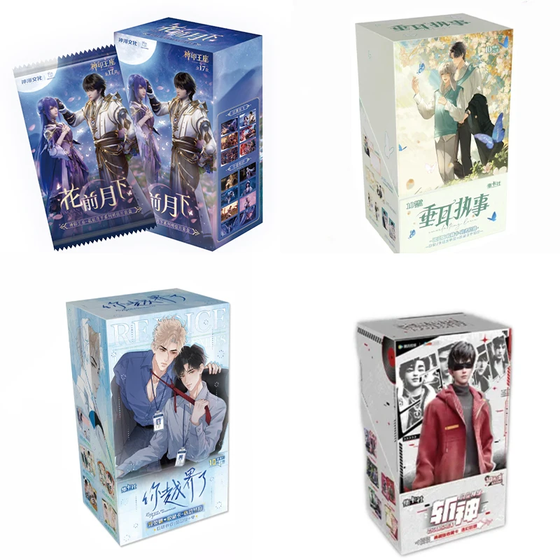 NEW Spot Divine Comic Culture Divine Seal Throne Flower Before Moon Series Postcards of Official Genuine Peripheral Cards
