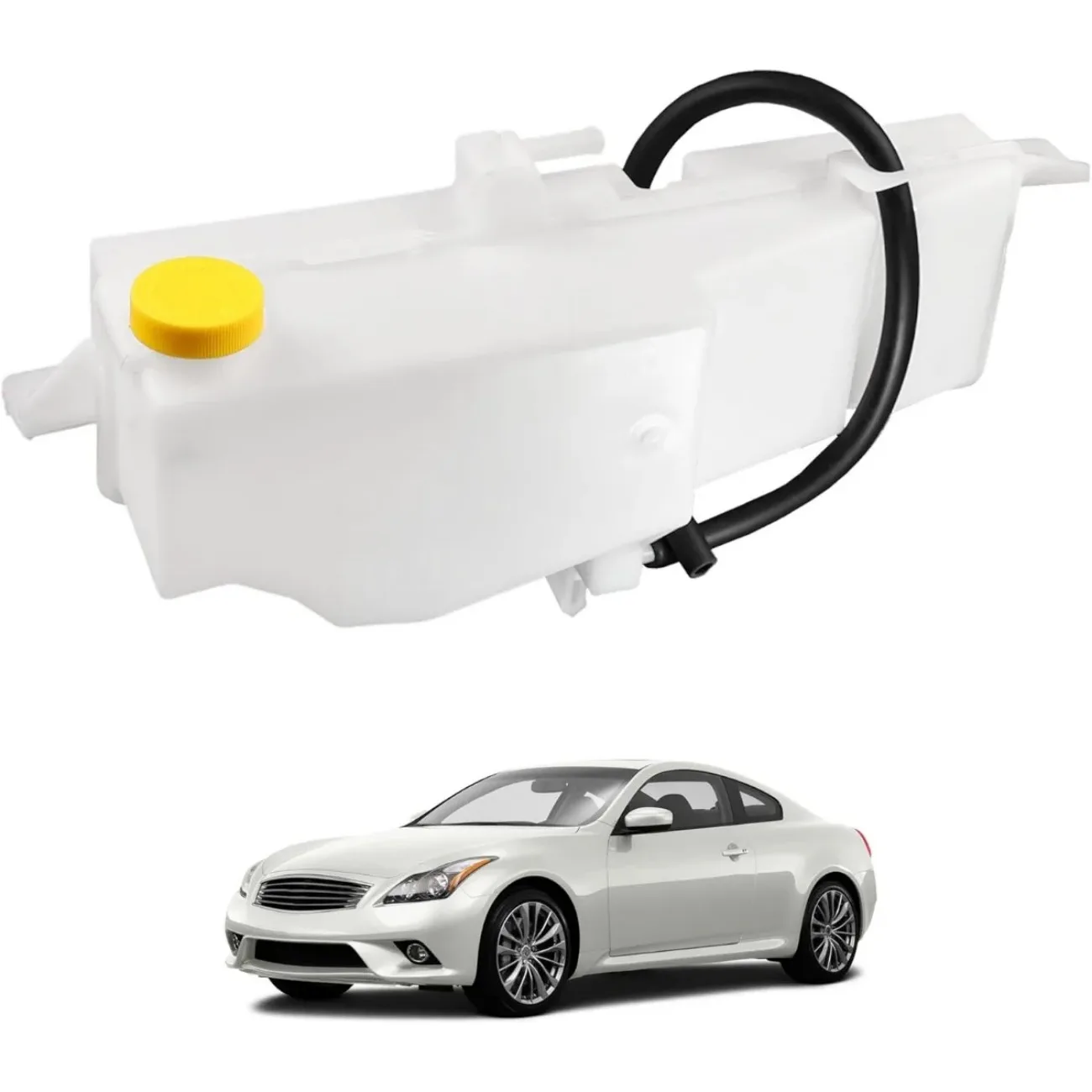 Coolant Expansion Reservoir Tank For Infiniti G37 2008-2013 G35 2007 2008 G25 2011-2012 For Nissan 370Z 2009-2012 21710-JK000