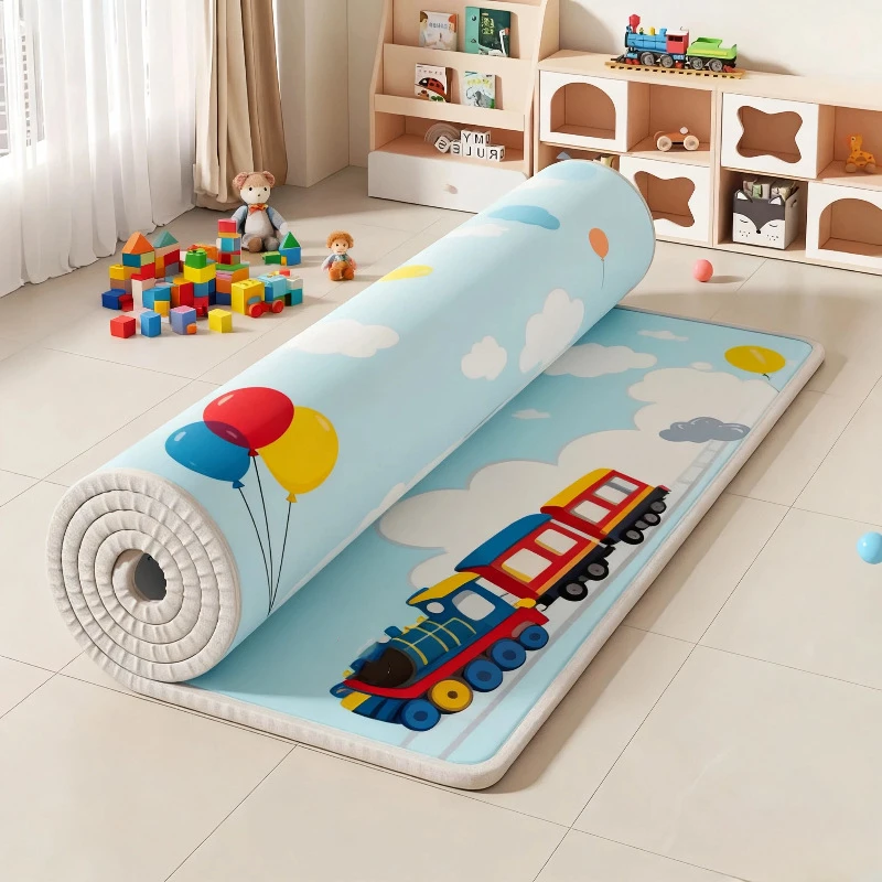Thicken Folding Mat Baby Crawling Play Mats 2 Thickness Options Cartoon New Pattern Carpet Play Mat for Children's Safety Mat