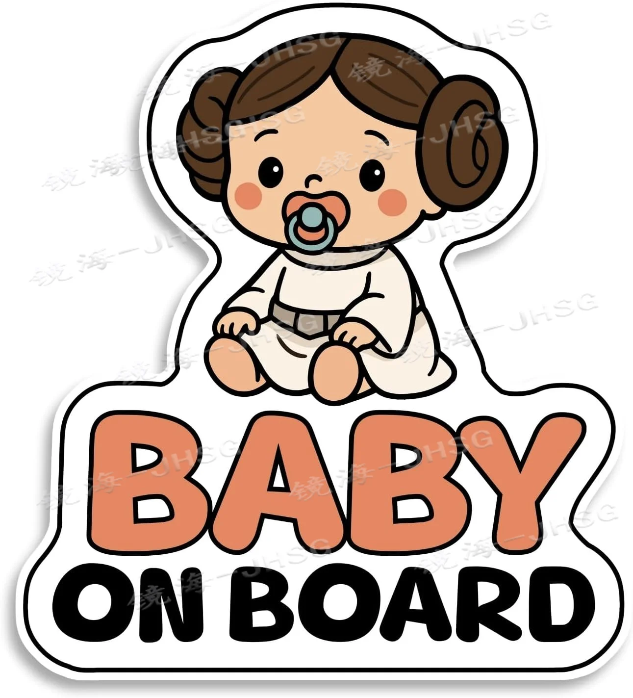 Baby on Board Waterproof and UV Resistant Car Baby Stickers, Durable Safety Awareness Signs