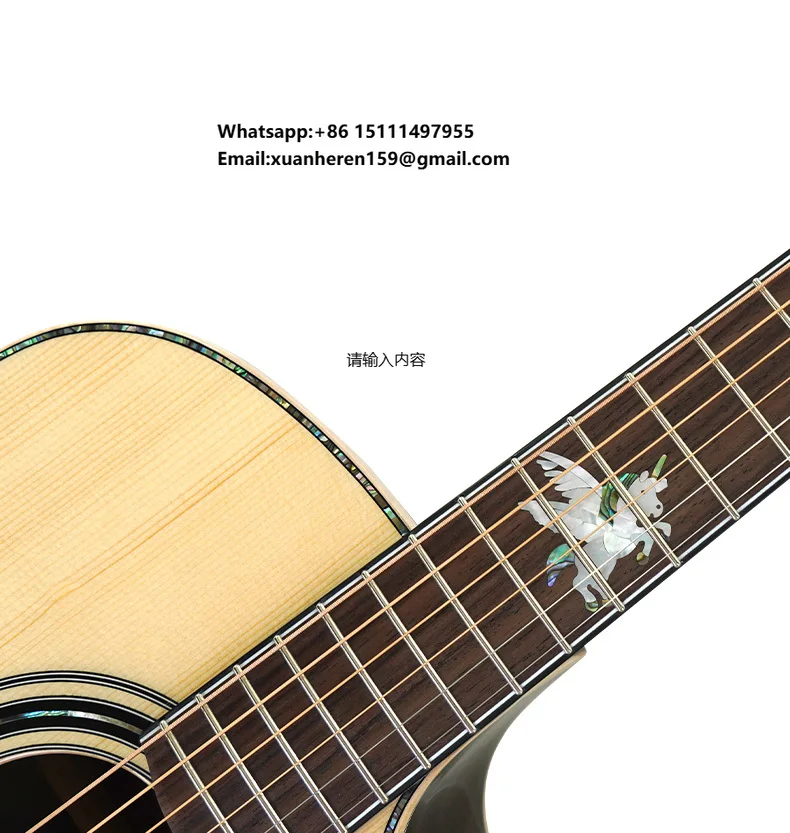 Brand Pick-up High-quality wood carved guitar aros cuerpos de amplifier for solo