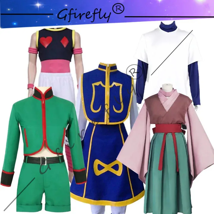 HUNTERxHUNTER Cosplay Costume Gon Freecss Hisoka CURAPICA Aruka KILLUAZAOLDYEC Character Same Style