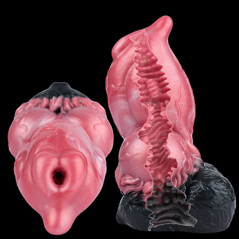 GEEBA Fantasy Male Masturbator Monster Penis Sleeve Sex Toys for Men Masturbation Male Stroker Animal Pocket Pussy Penis Onahole