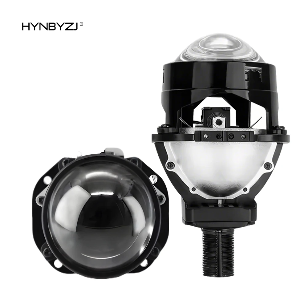 2.5 Inch Bi Led Projector Lens Led Light For H4 H7 9005 9006 Car Headlight Bulbs High Low Beam 6000K Diodes 160W Turbo Auto Lamp