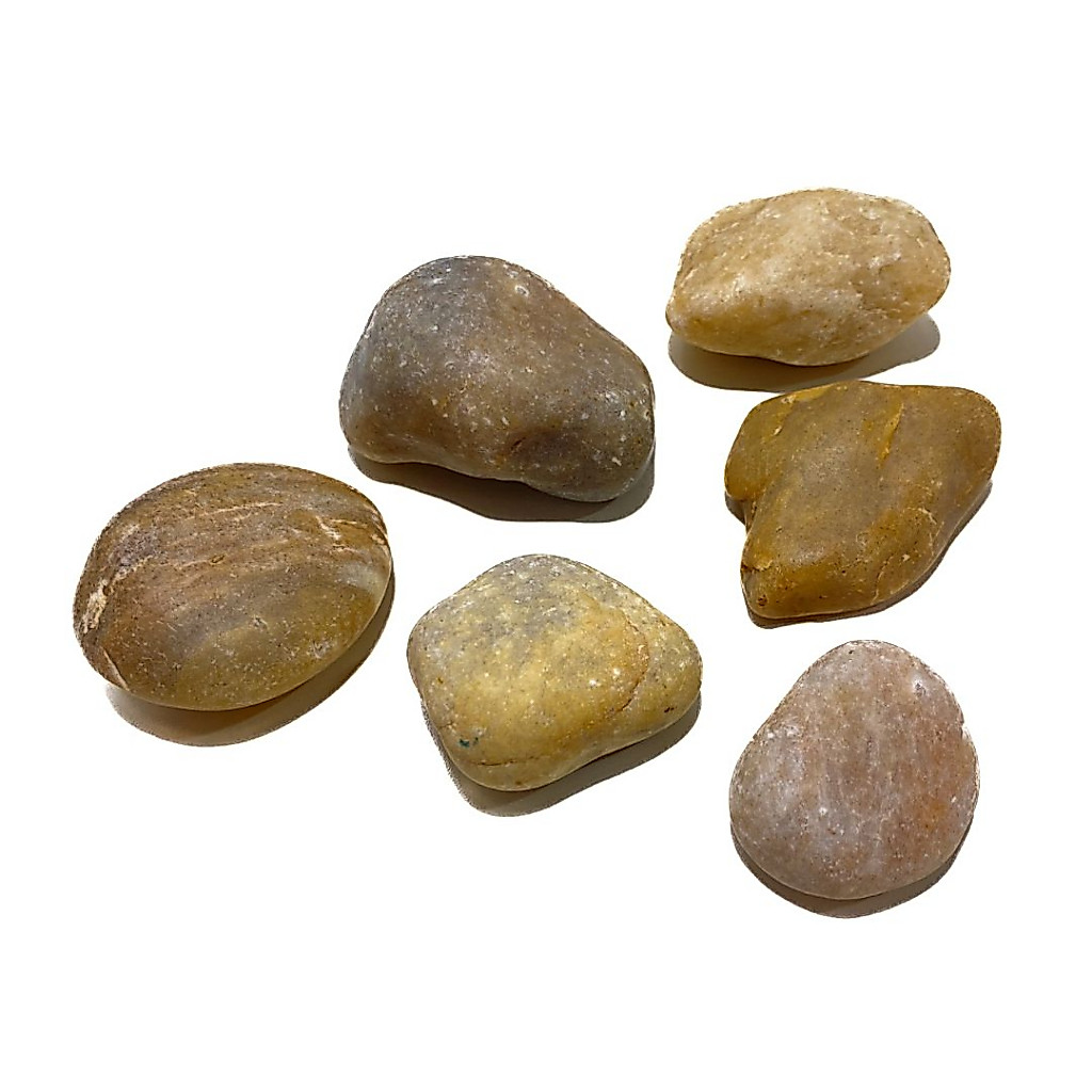 Pedra de Seixo Rio nº 03 (Unit.) para Jardinagem Roedores Hamster Terrários