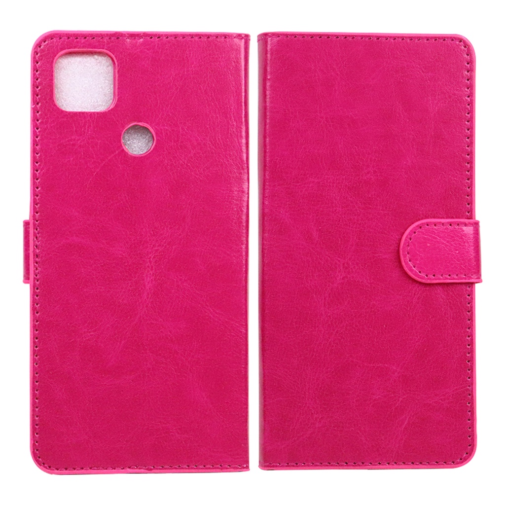 Capa Carteira Couro ROSA PINK compatível Xiaomi Redmi 9 Activ 6.53 - Cell In Power25