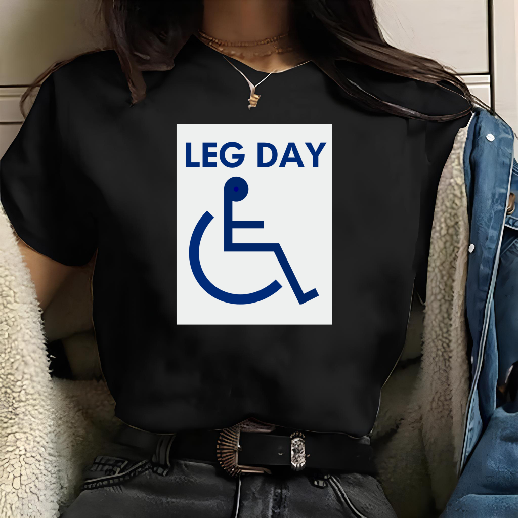 Camiseta Leg Day dia de perna academia treino