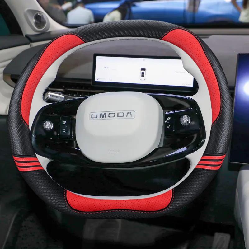 Capa De Couro Para Volante De Carro , Nova Cereja OMODA C7 7 PHEV 2025 2026 CHERY 72025 , Acessórios Automotivos