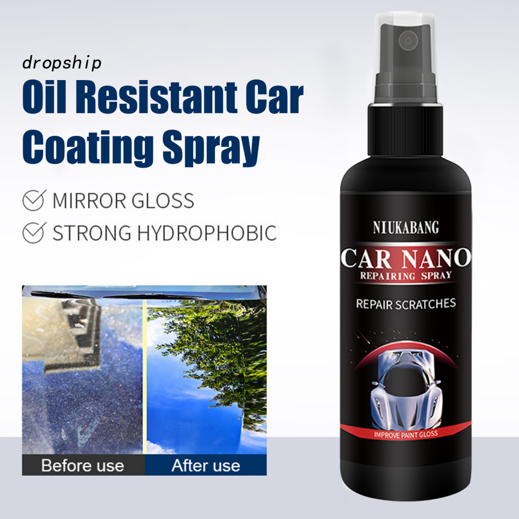 High Protection Fast Coated Car Nano Spray Scratch Repair Coating with Towel – Eco-friendly Ultra-hydrophobic for Sout