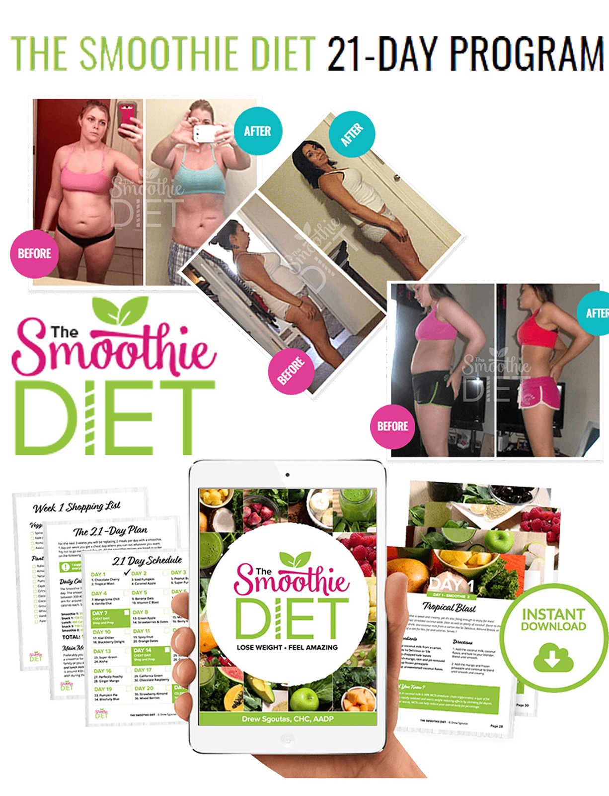 The Smoothie Diet: 28 Day Rapid Weight Loss Program