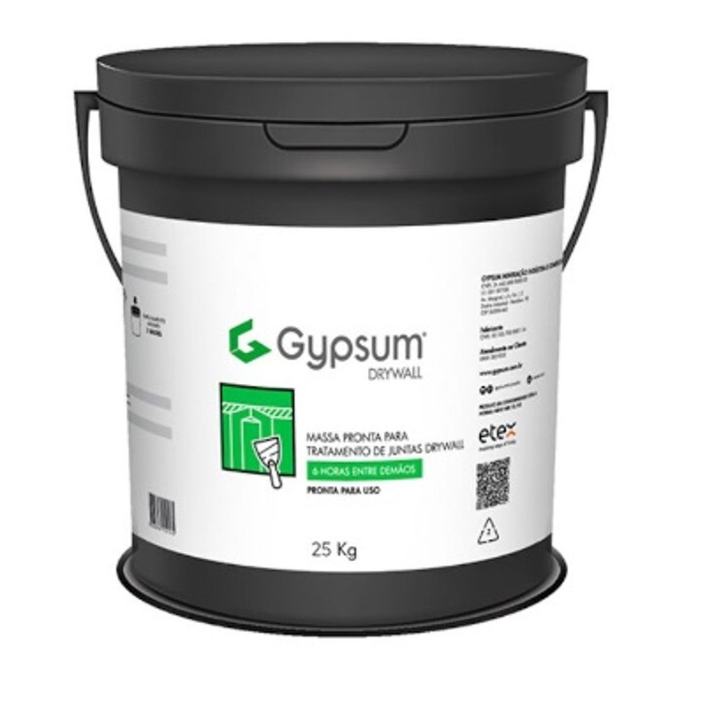 Massa Pronta p/Drywall 25Kg Gypsum 4088414