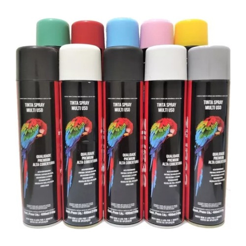 Tinta Spray Etaniz Uso Geral Preto Fosco 350ml 1 Unidade ok