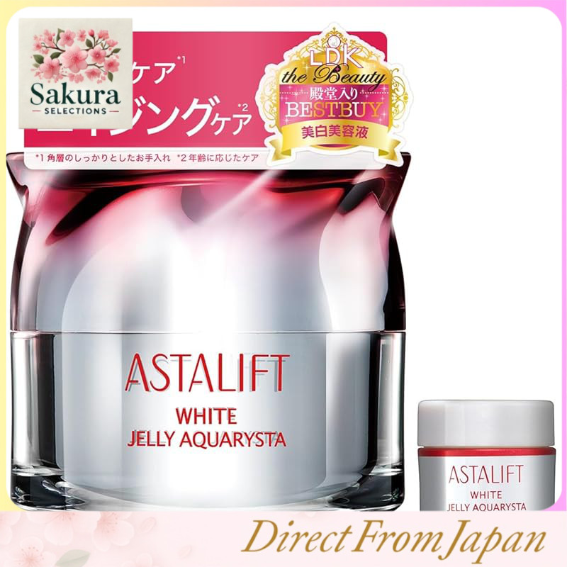 Geleia Pré-Essência Clareadora Aquarysta White Jelly com Ceramida para Hidratação e Firmeza – Sérum de Beleza Medicado, Conjuntos com Vários Tamanhos