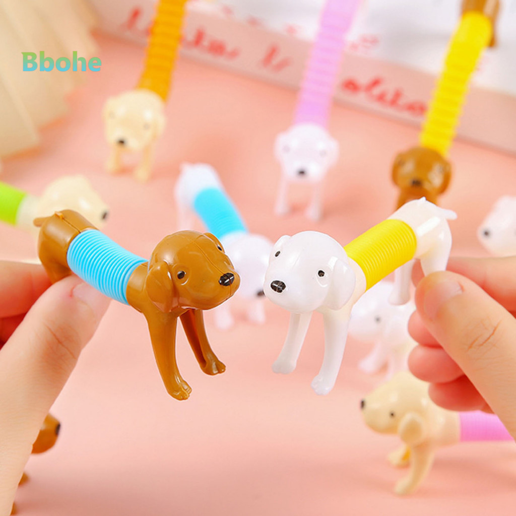 5/10/15/20Pcs Animal stretch tube set: multiple colors to choose from