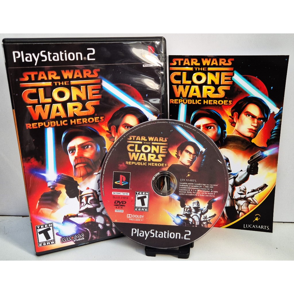 Star Wars- The Clone Wars- Republic Heroes - PS2