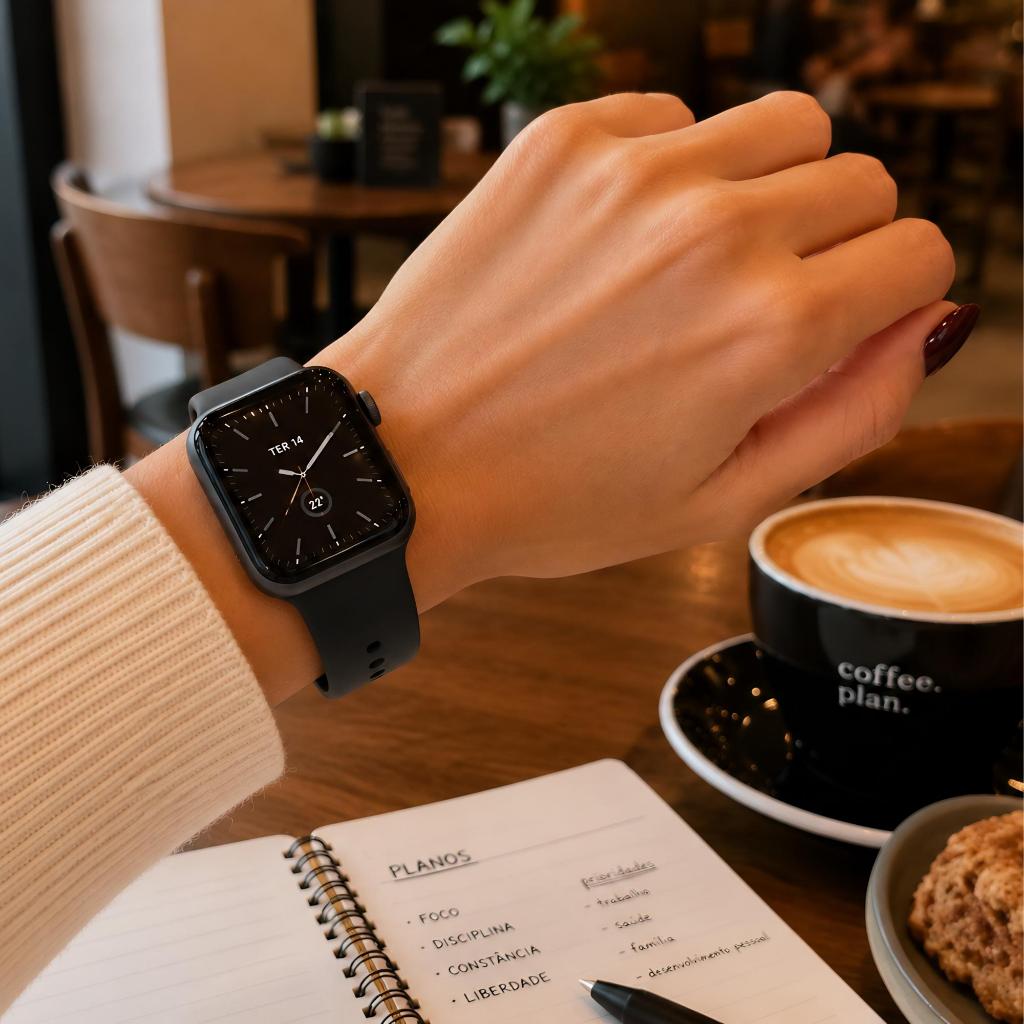 Pulseira Silicone Apple Watch Premium | Conforto e Estilo 42 - 49MM Design Elegante | Sofisticada
