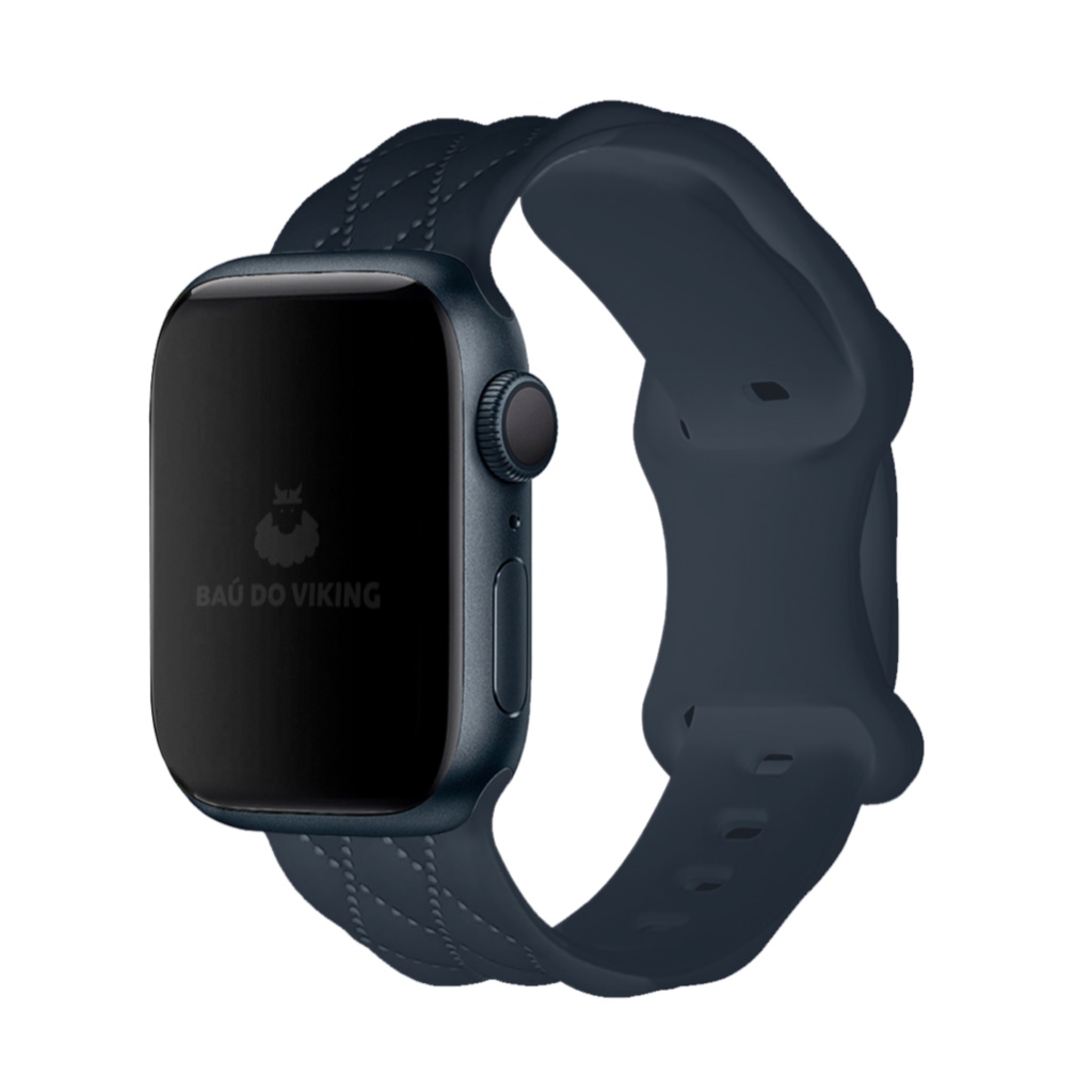 Pulseira Silicone Fluffy Compatível com Apple Watch