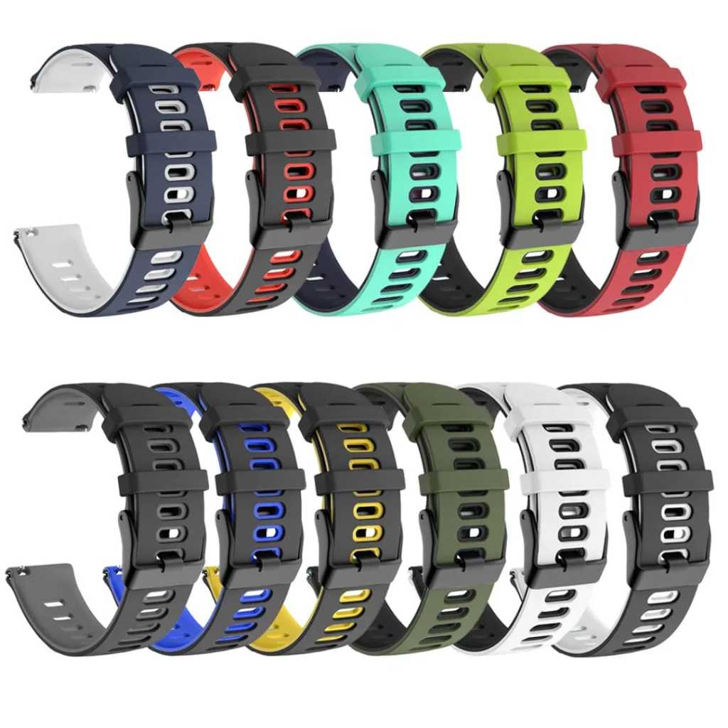 Pulseira de silicone para Garmin Forerunner /Venu/ Vivoactive /Samsung Galaxy Watch 3/4/5/6/7 Primeira linha