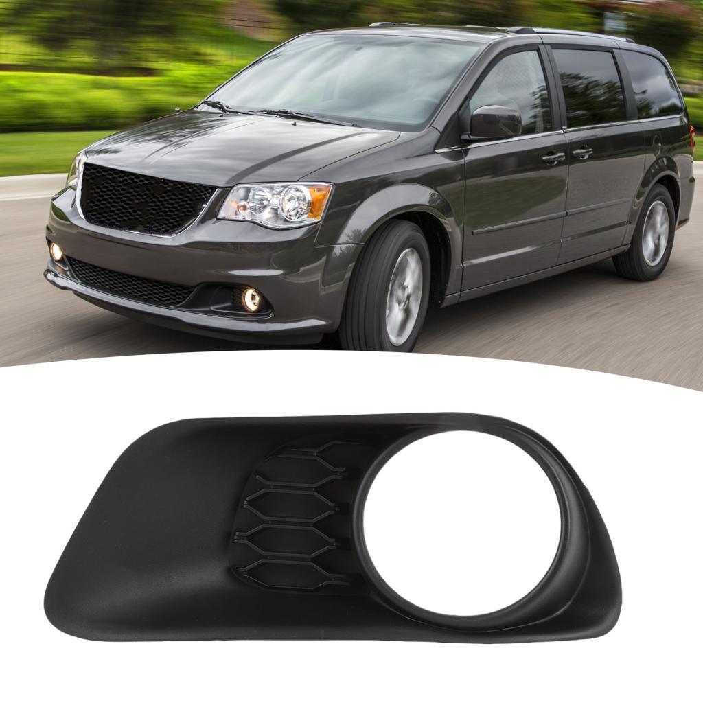 Tampa protetora da grade de luz de nevoeiro Aumotop Fingerstyle-BR para Grand Caravan 2011-2020 Amantes de carros de