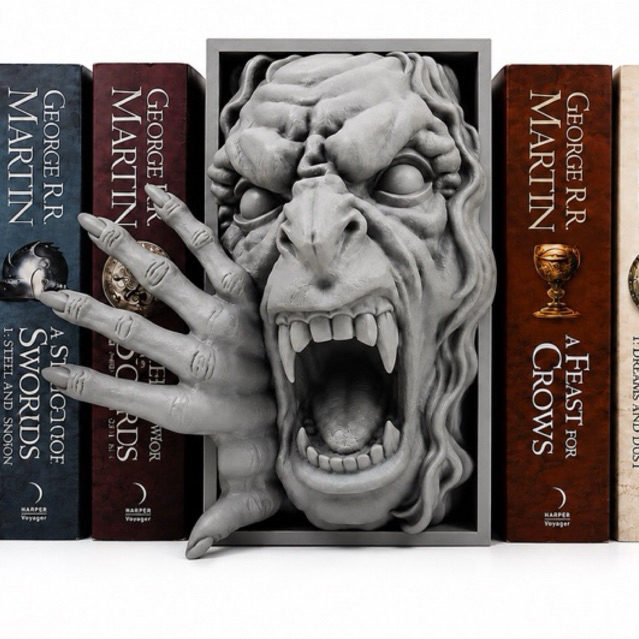 Aparador de livros Conde Drácula book nook RPG Fantasia