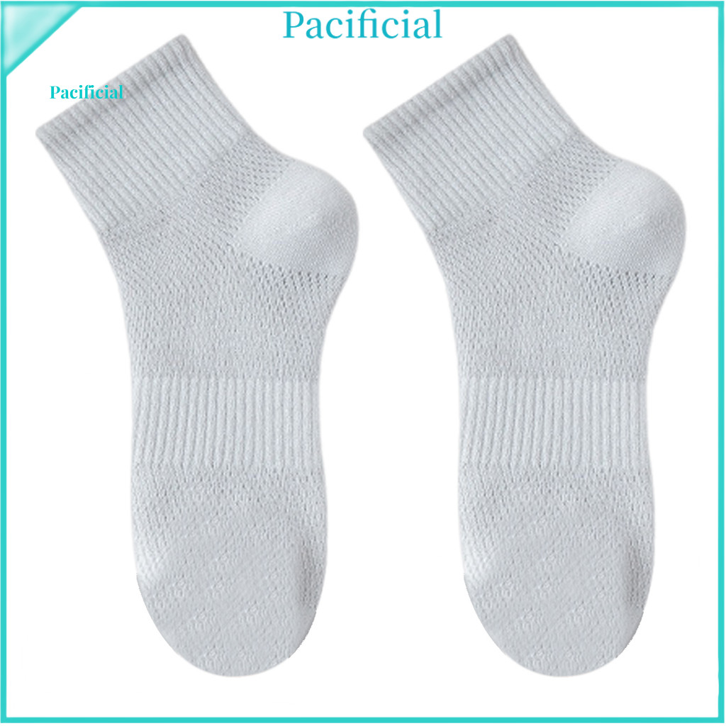 Mesh Socks Men 1 Pair Men’s Cotton Mid-tube Sports Breathable Anti-odor High Elasticity Sweat-absorption Anti-slip Ant