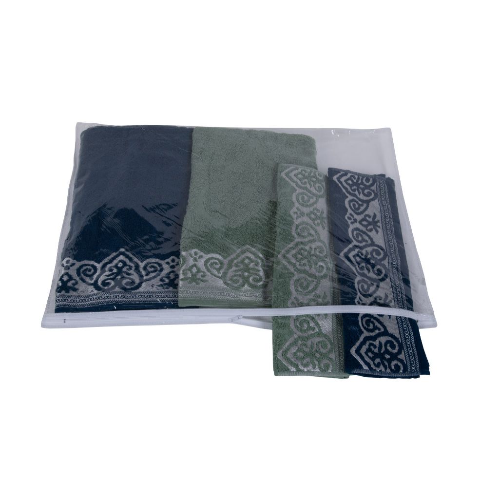 Kit 10 Saco Organizador Multiuso Lençol Casal e Queen 55 X 49 De Pvc Com Ziper Guarda Roupa Armário